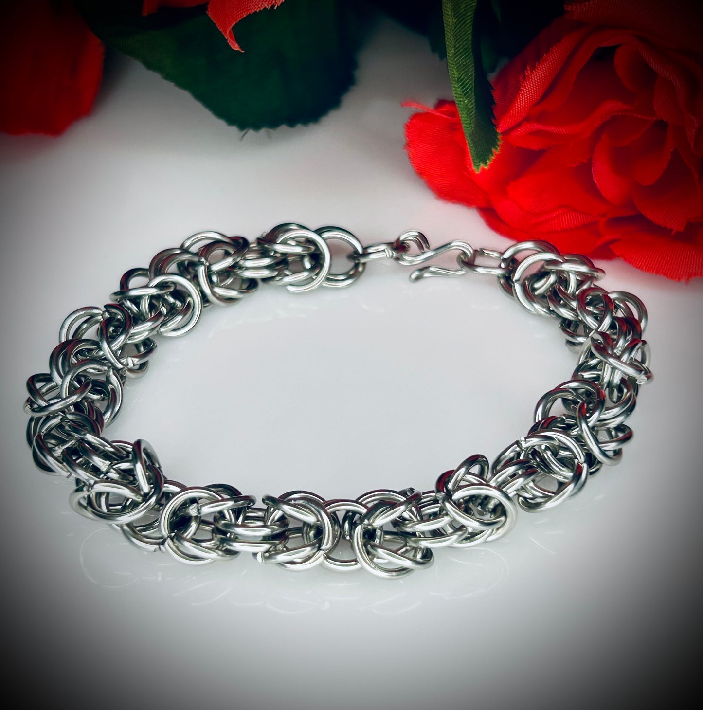 Stainless Steel Byzantine Bracelet