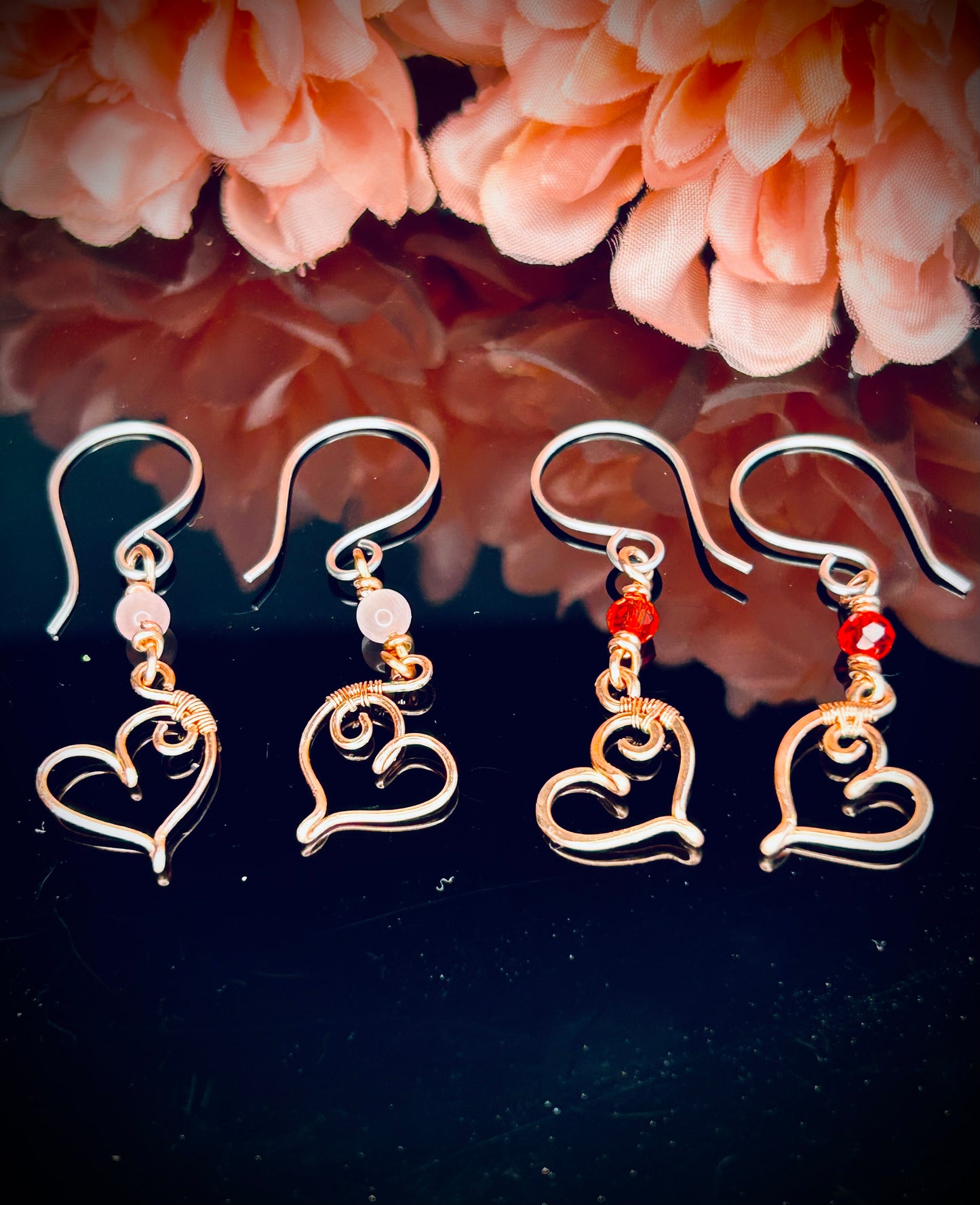Simple Heart Earrings