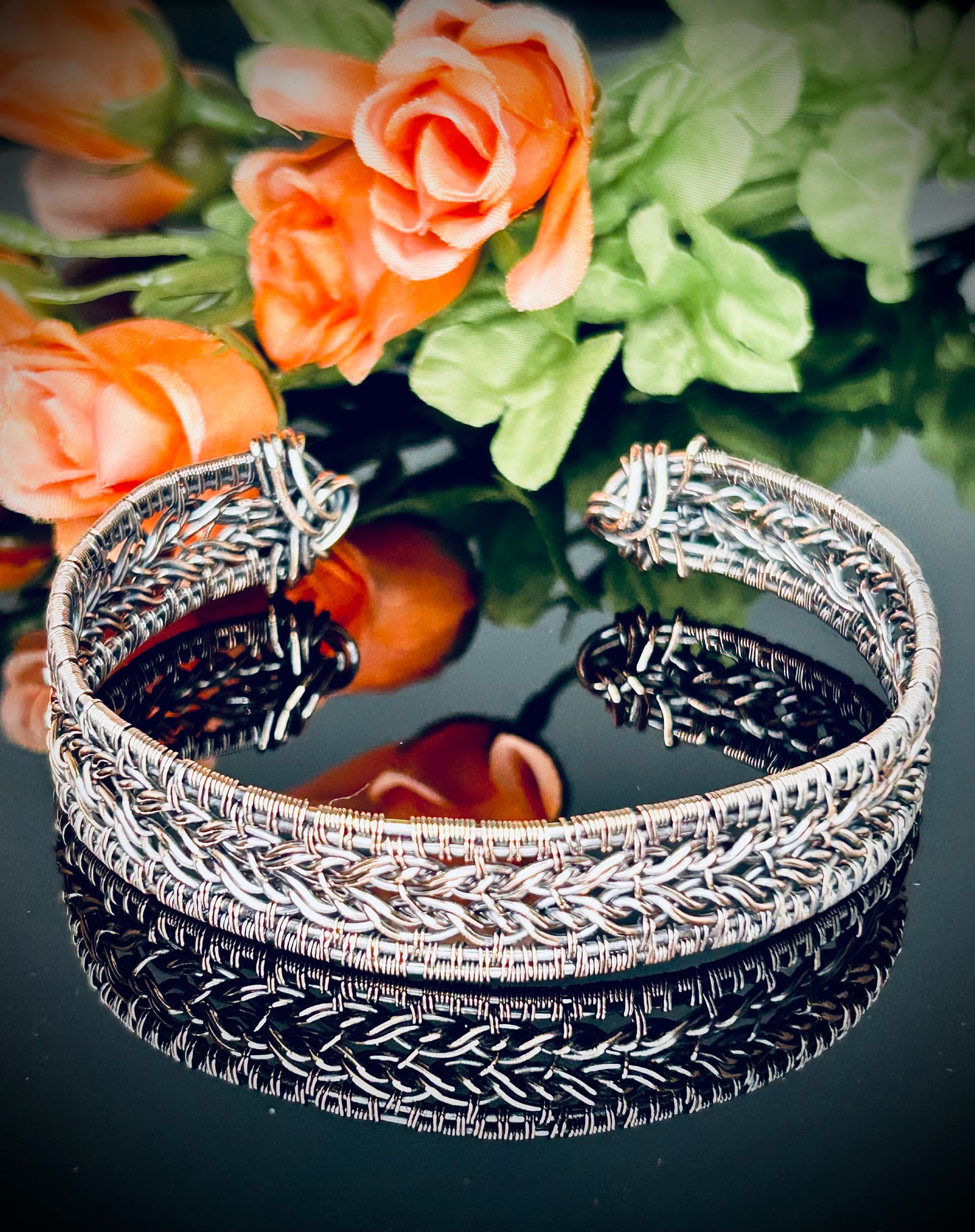 Copper Braided Bracelet/Armband