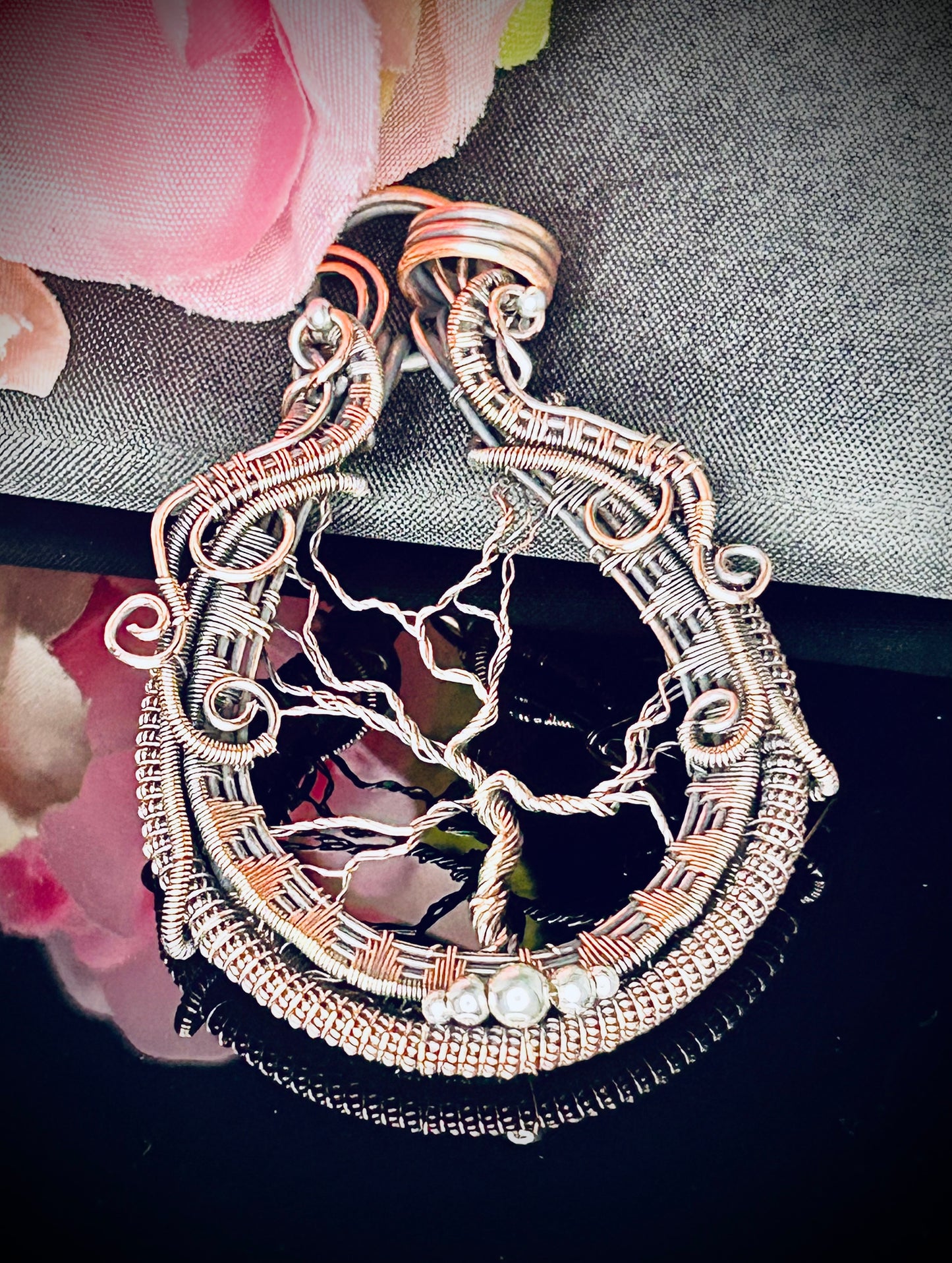 Copper Tree of Life Pendant