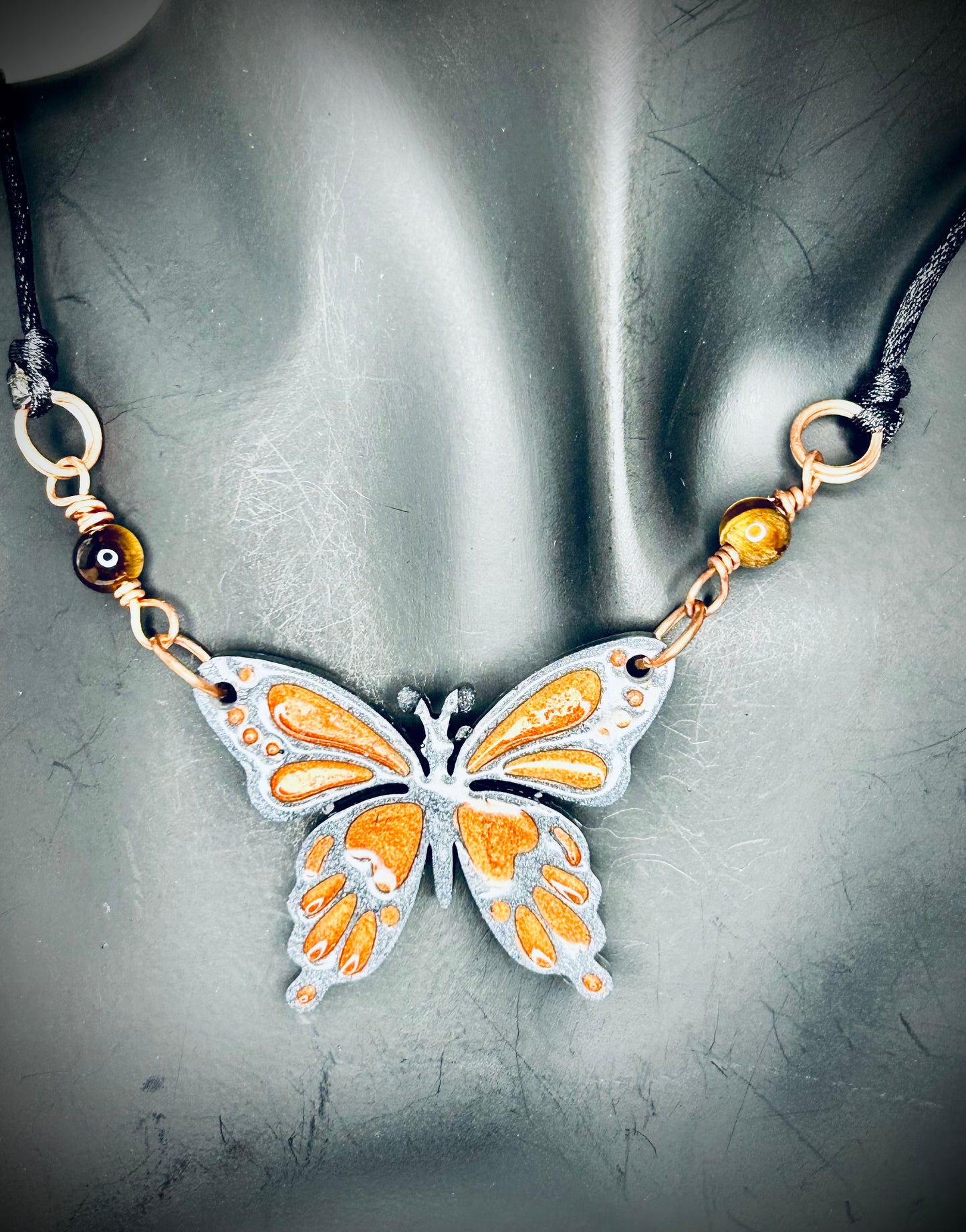 Resin Butterfly Pendant