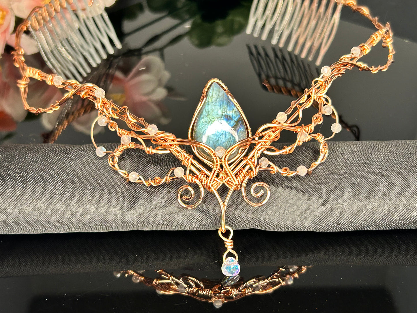 Labradorite Elven Tiara