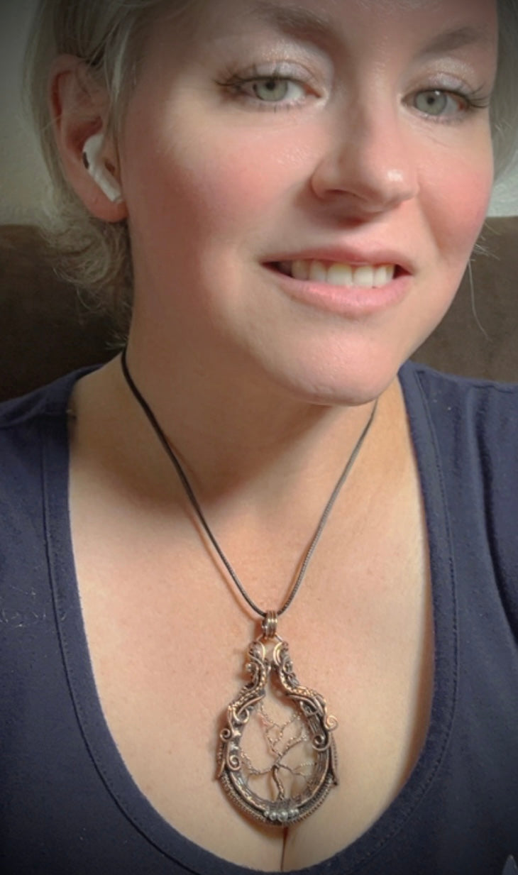 Copper Tree of Life Pendant