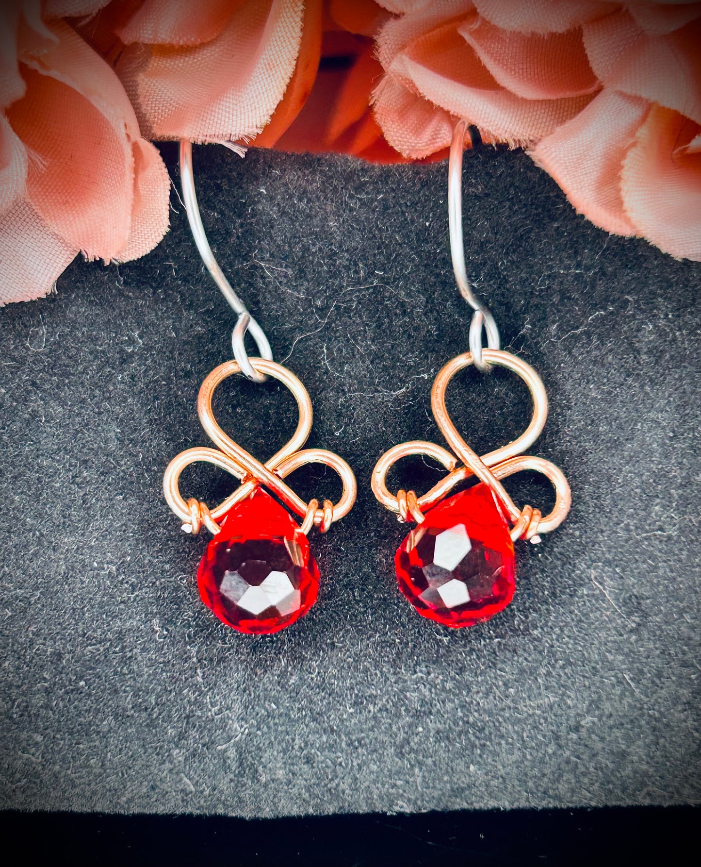 Copper Briolette Earrings
