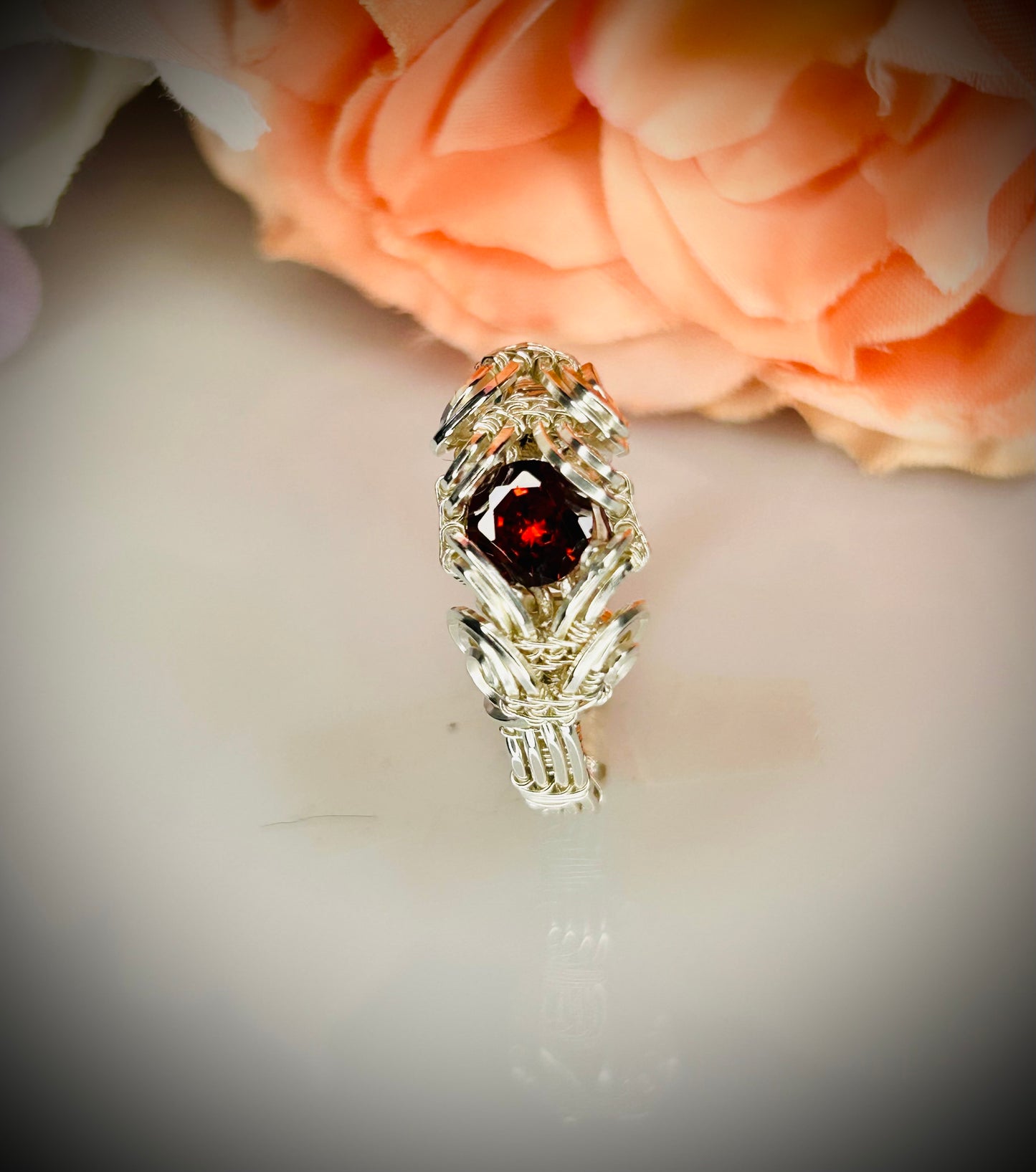 Silver Cubic Zirconia Rings