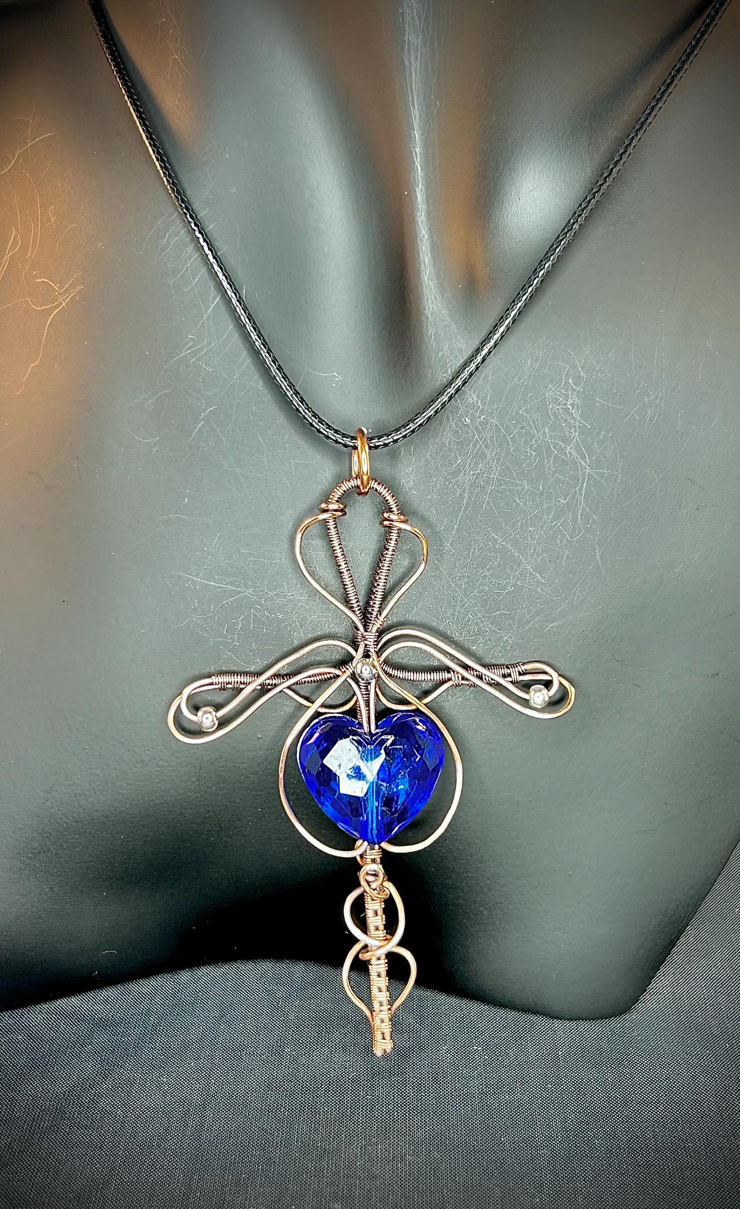 Copper Cross Pendant
