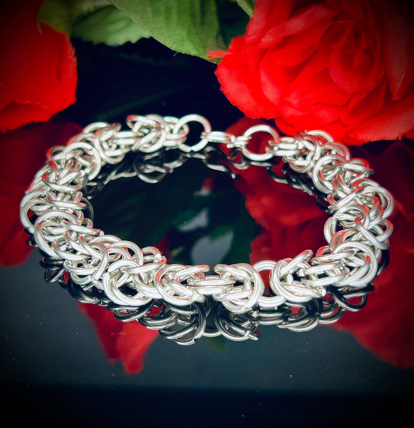 Stainless Steel Byzantine Bracelet