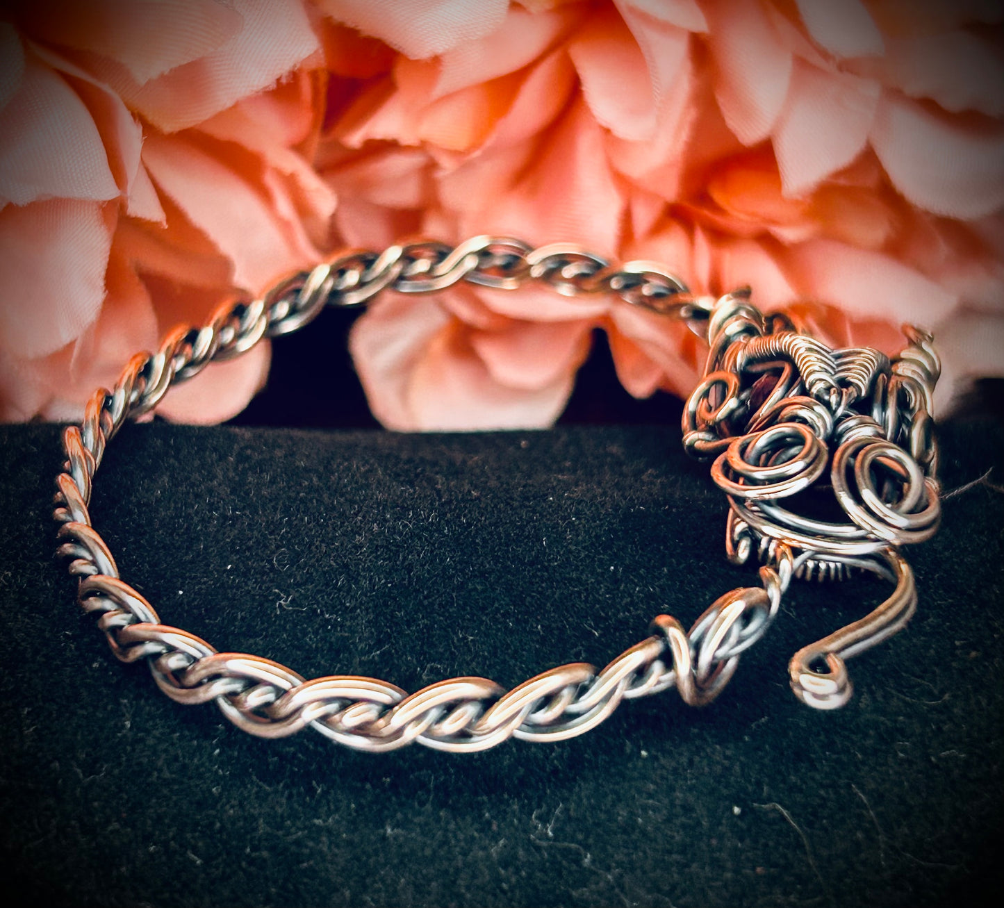 Copper Dragon Bracelet