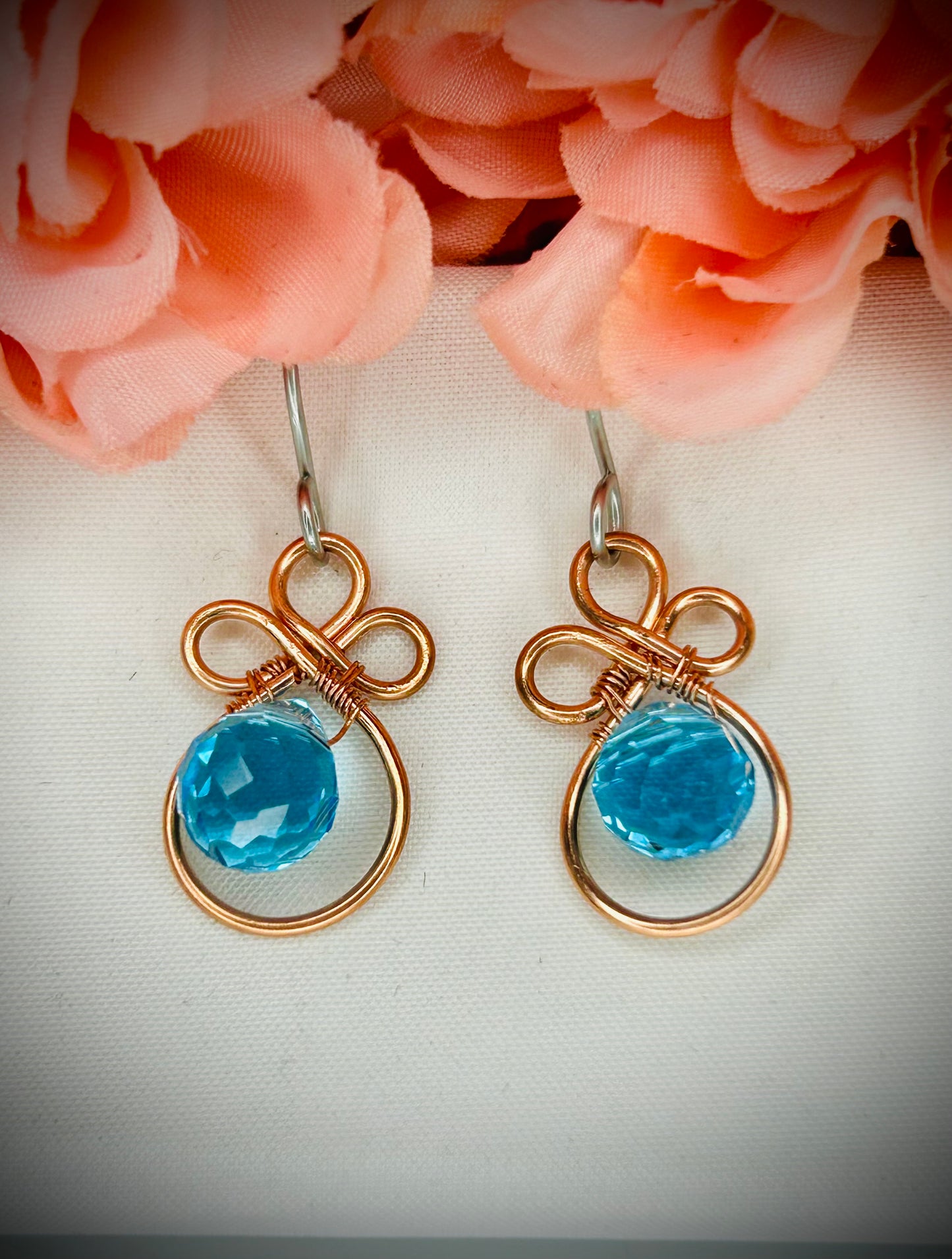 Copper Briolette Earrings