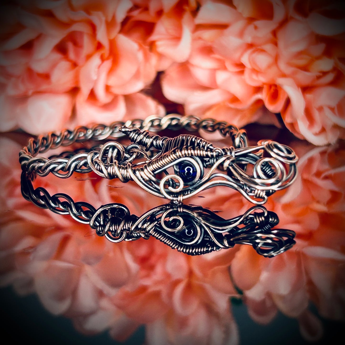 Copper Dragon Bracelet