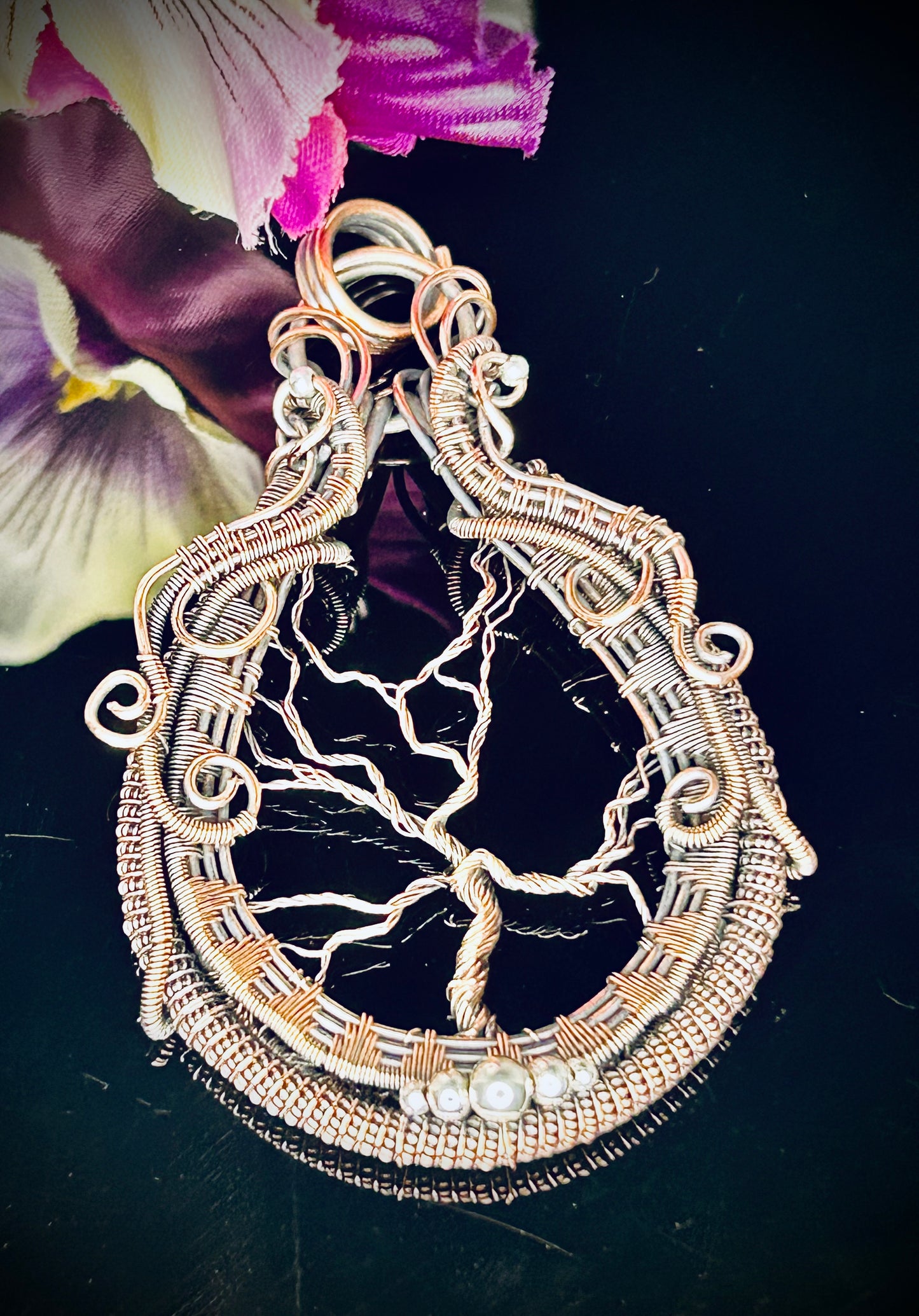 Copper Tree of Life Pendant