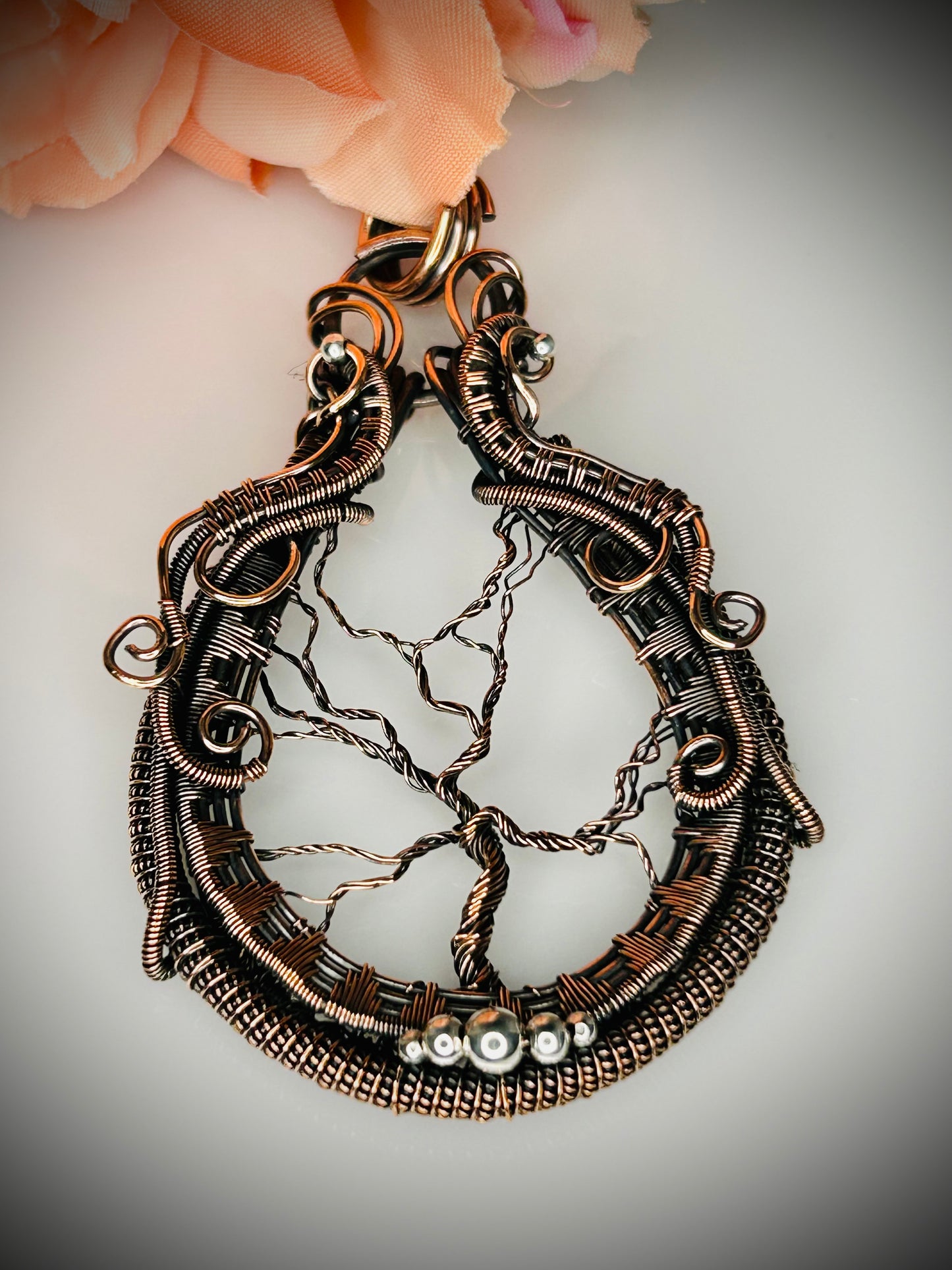 Copper Tree of Life Pendant