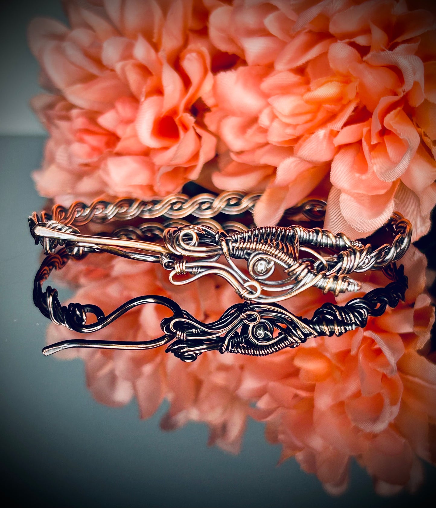 Copper Dragon Bracelet