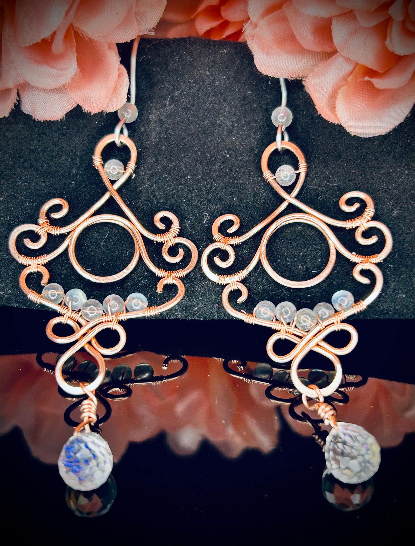 Labradorite Earrings