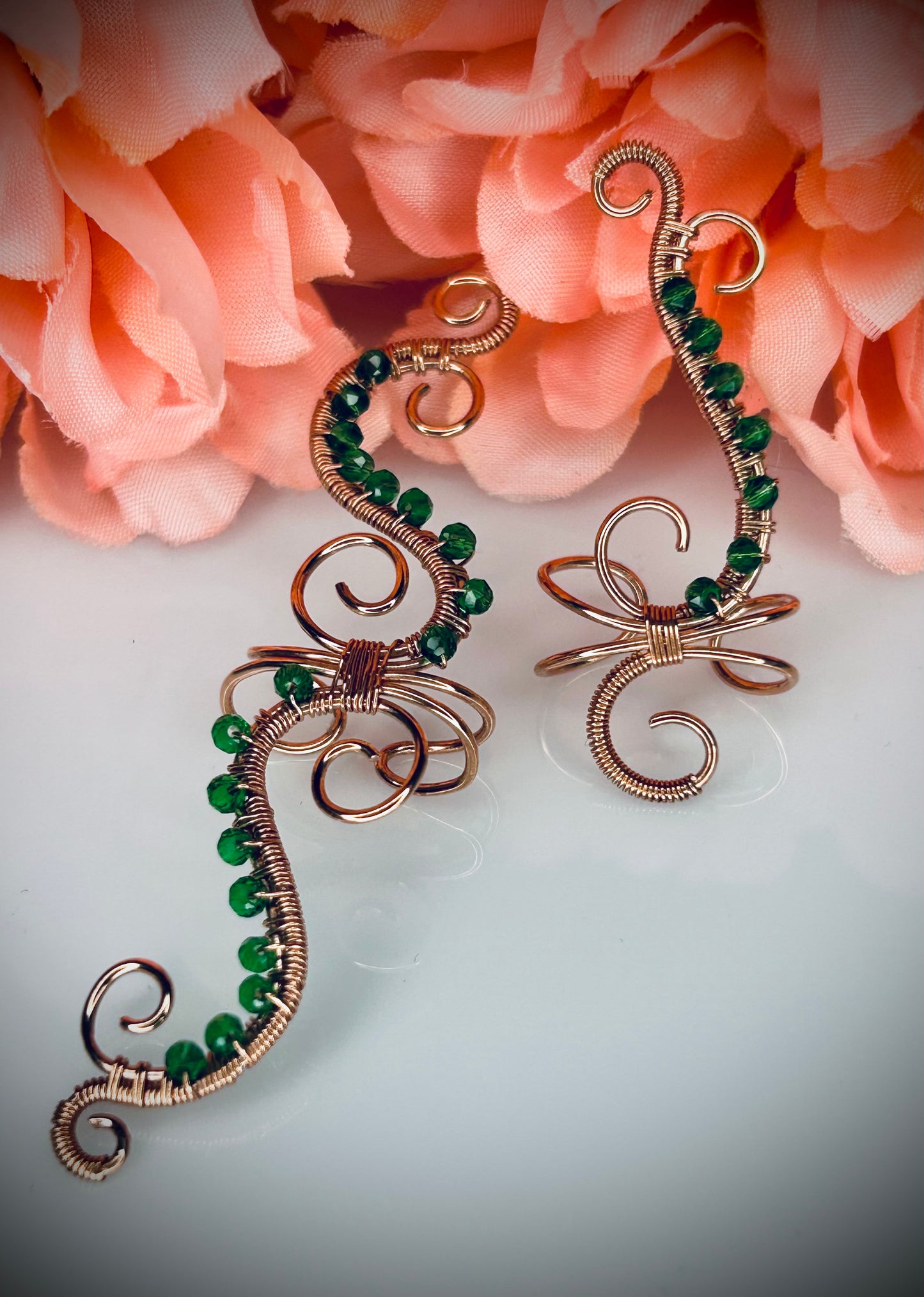 Swirly Ear Cuffs