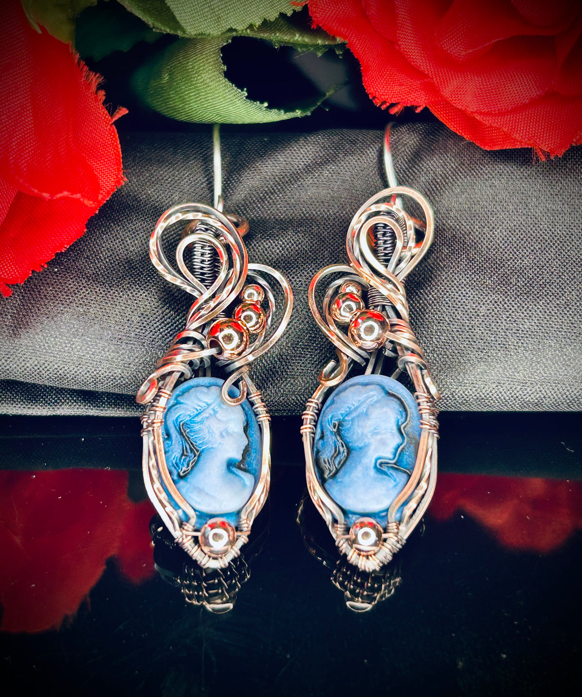 Cameo Earrings