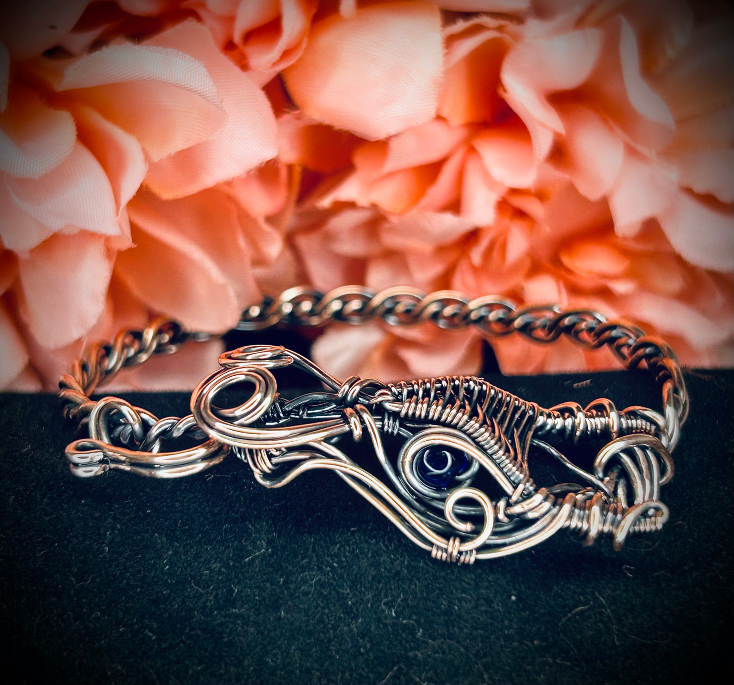Copper Dragon Bracelet