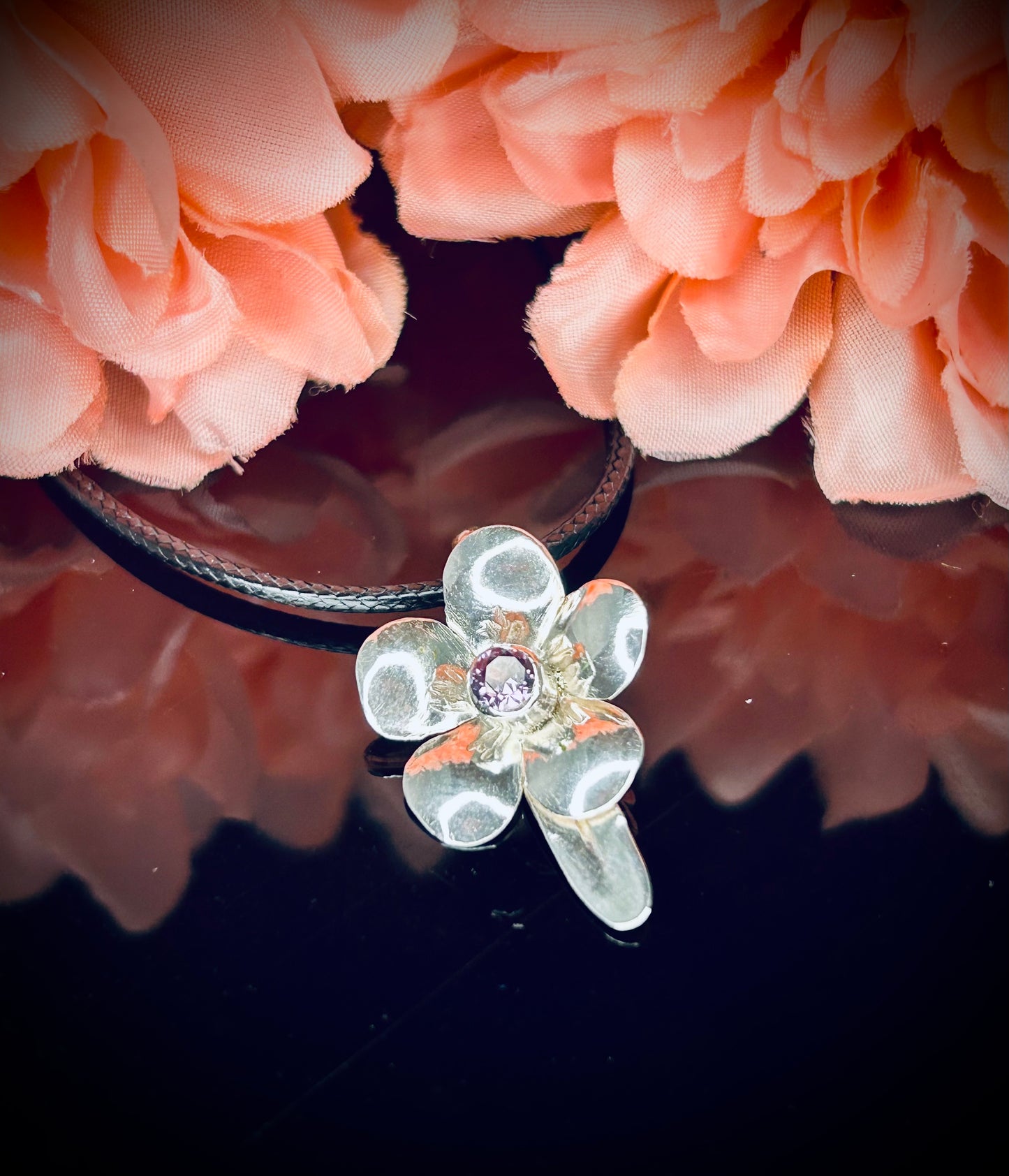 Silver Blossom Pendant