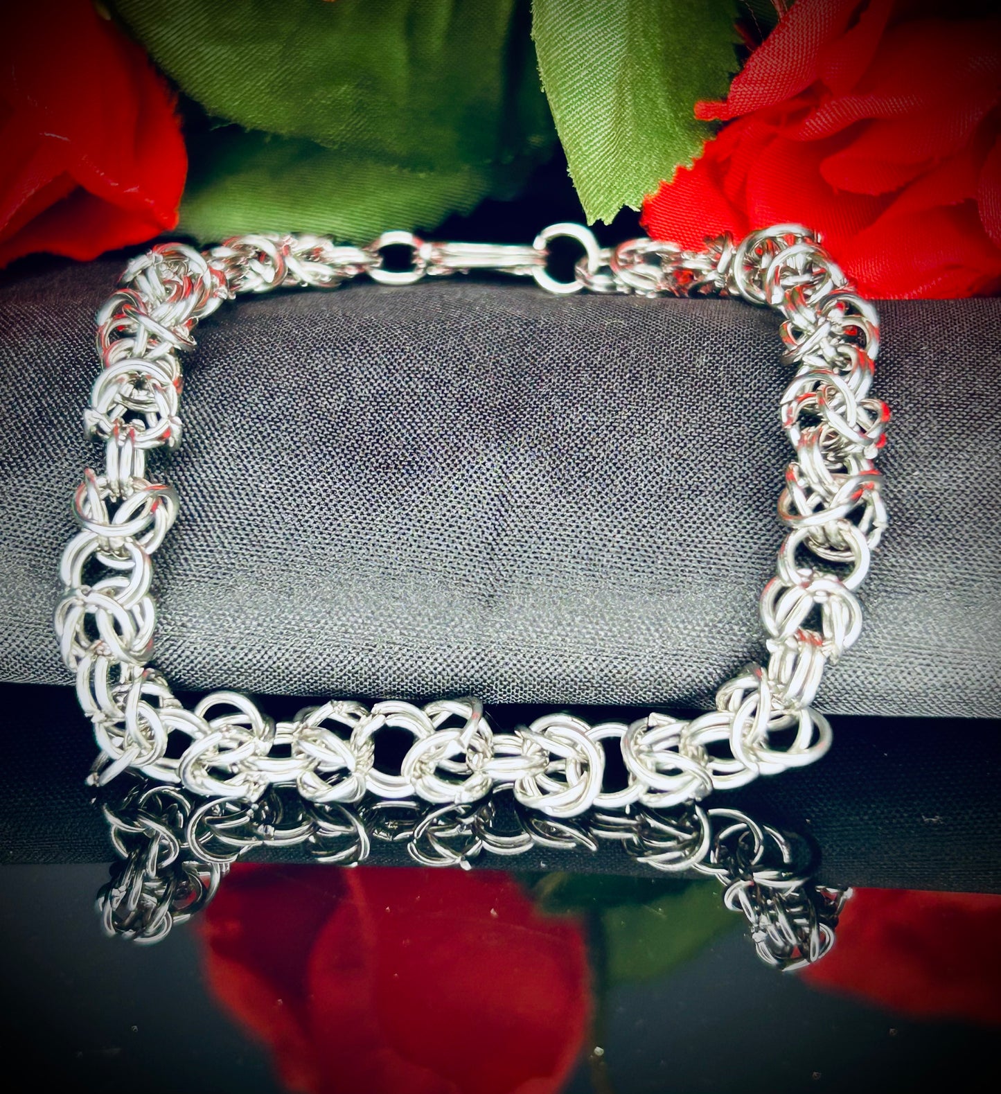 Stainless Steel Byzantine Bracelet