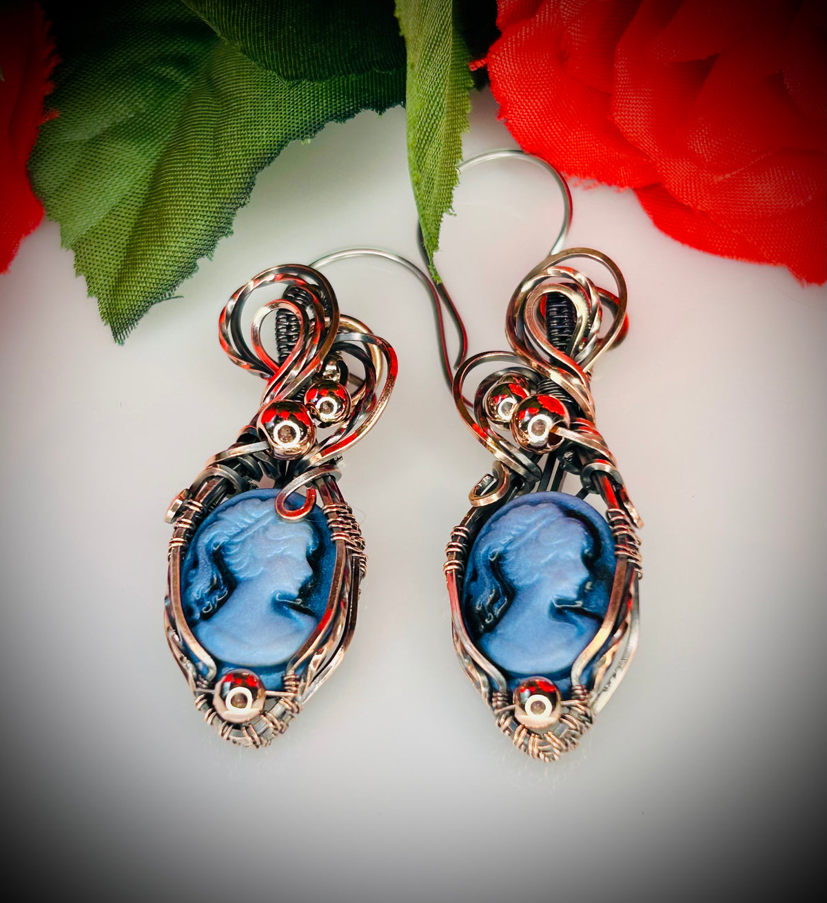Cameo Earrings