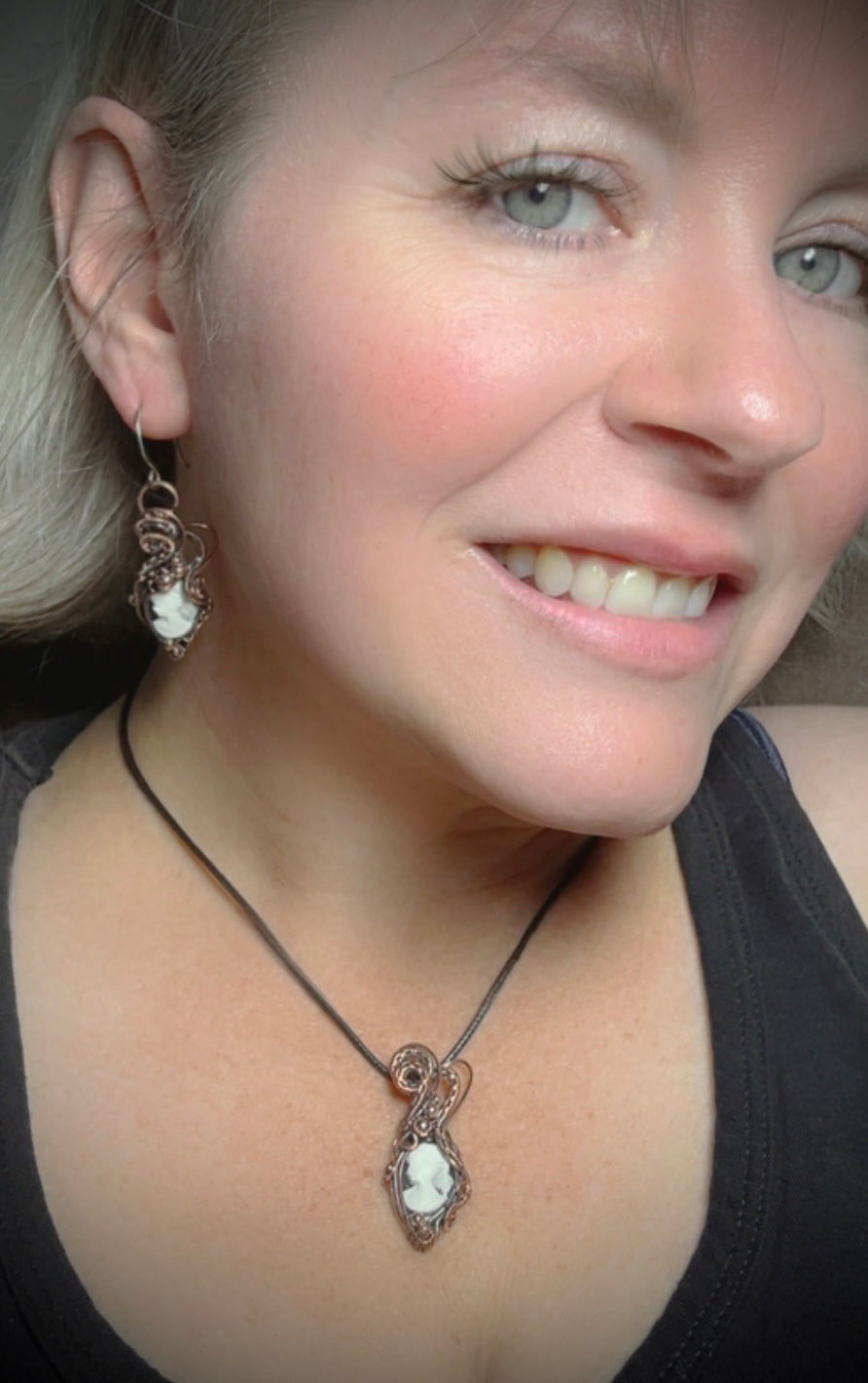 Cameo Jewelry Set