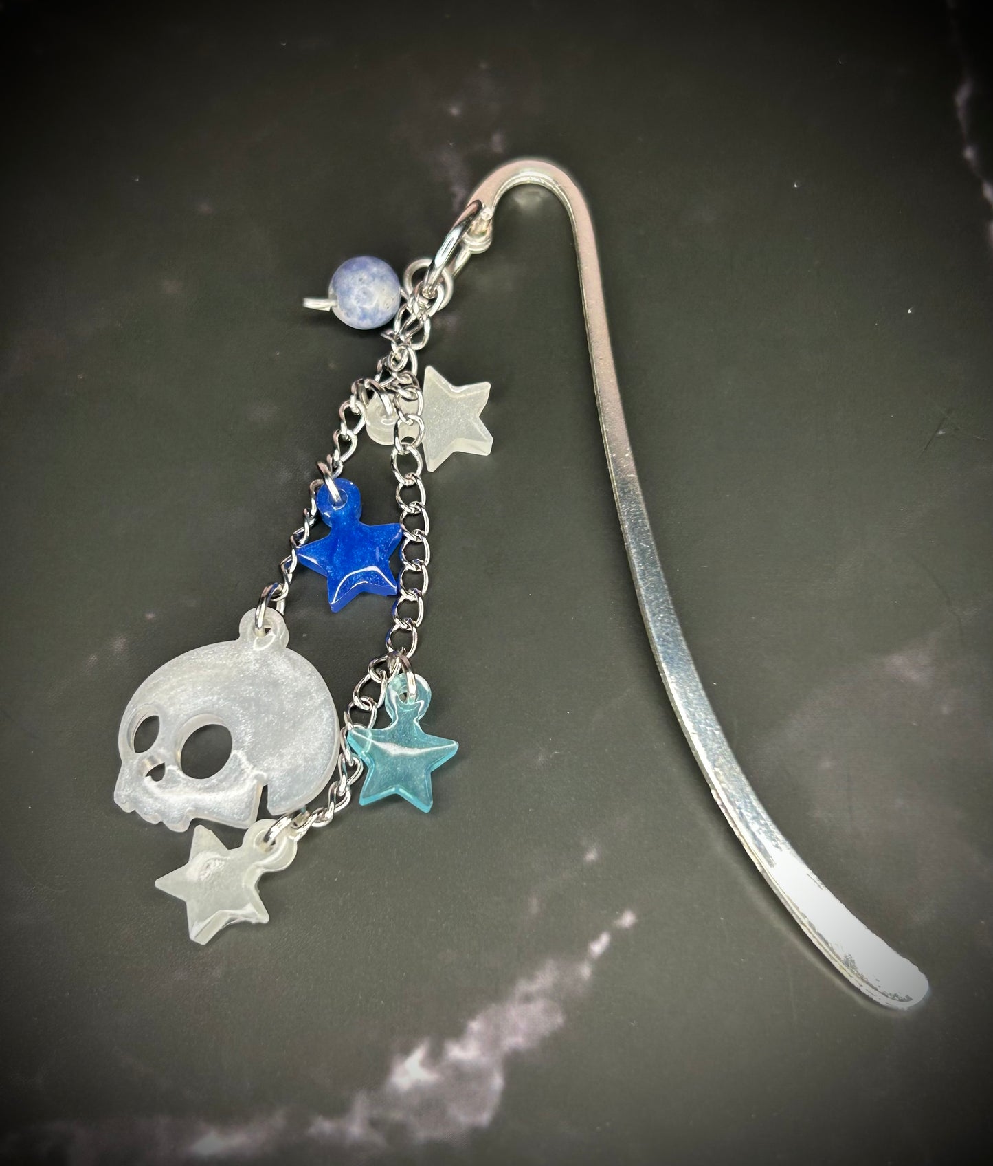 Stars and Skulls Bookmark
