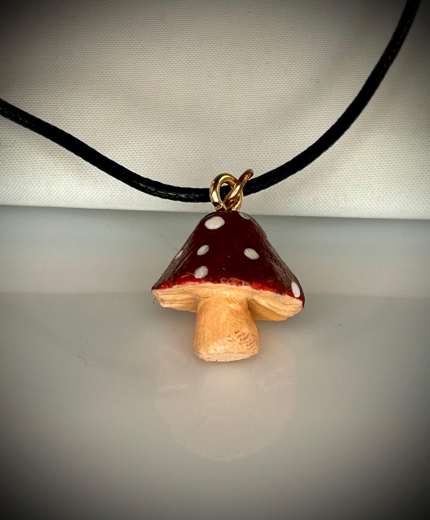 Clay Mushroom Pendant