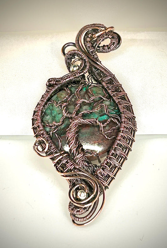 Copper Sonoran Sunrise TOL Pendant