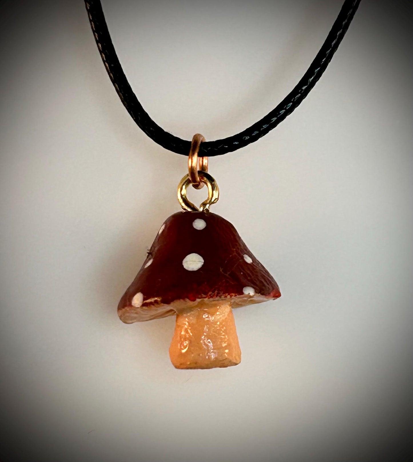 Clay Mushroom Pendant