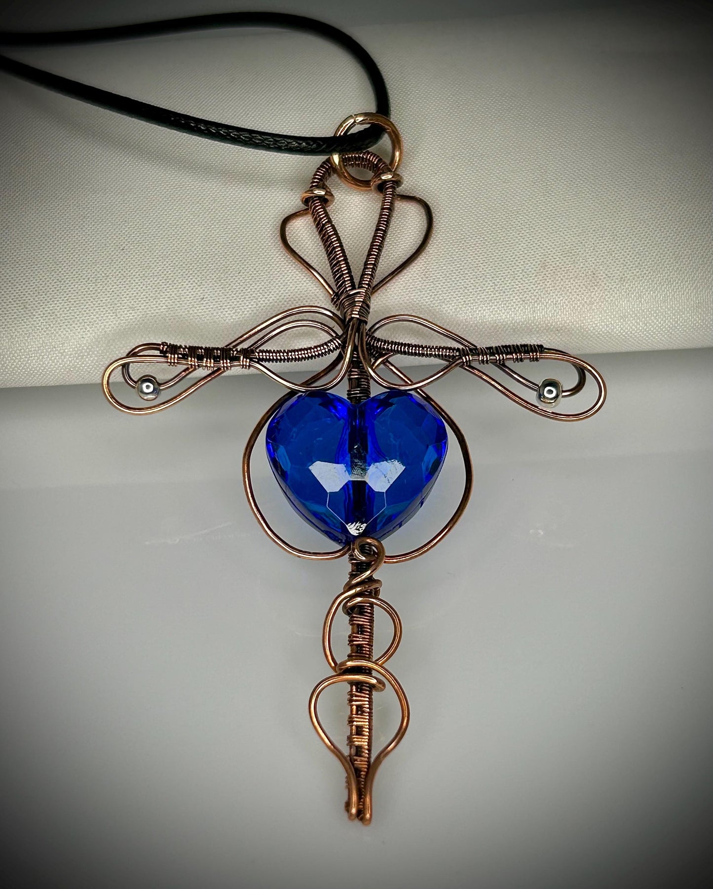 Copper Cross Pendant