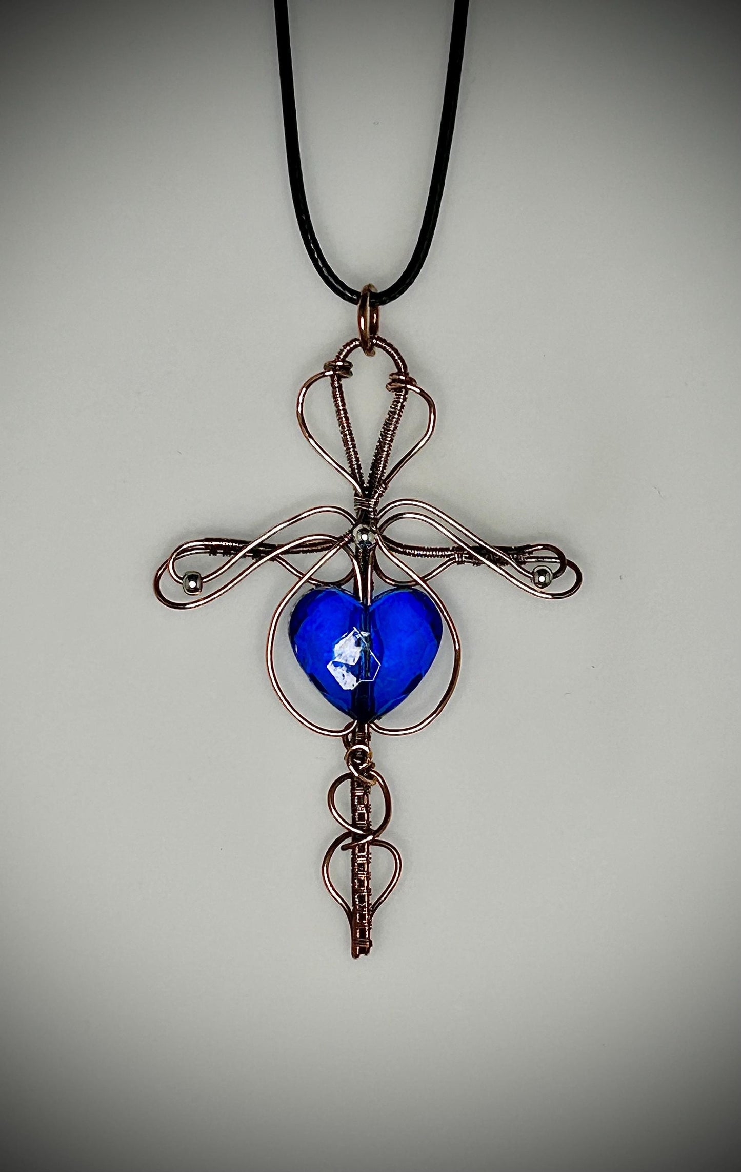 Copper Cross Pendant