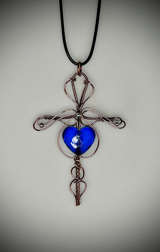 Copper Cross Pendant