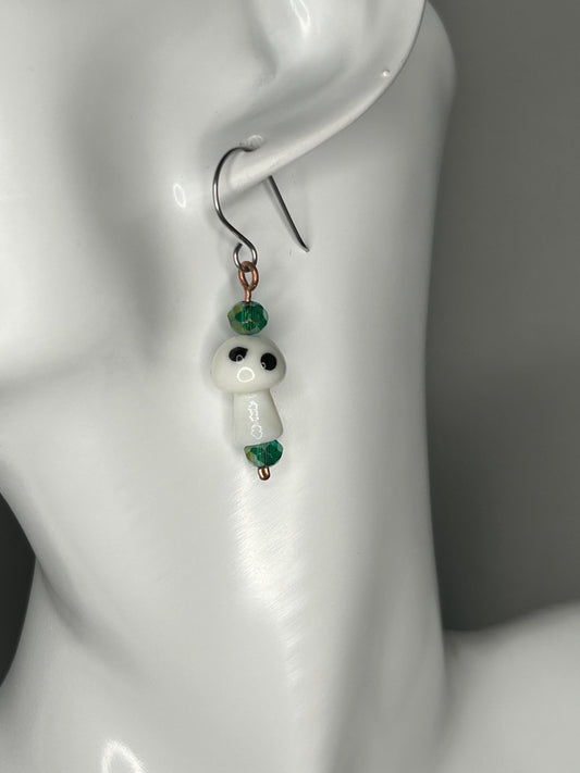 Mushroom Earrings