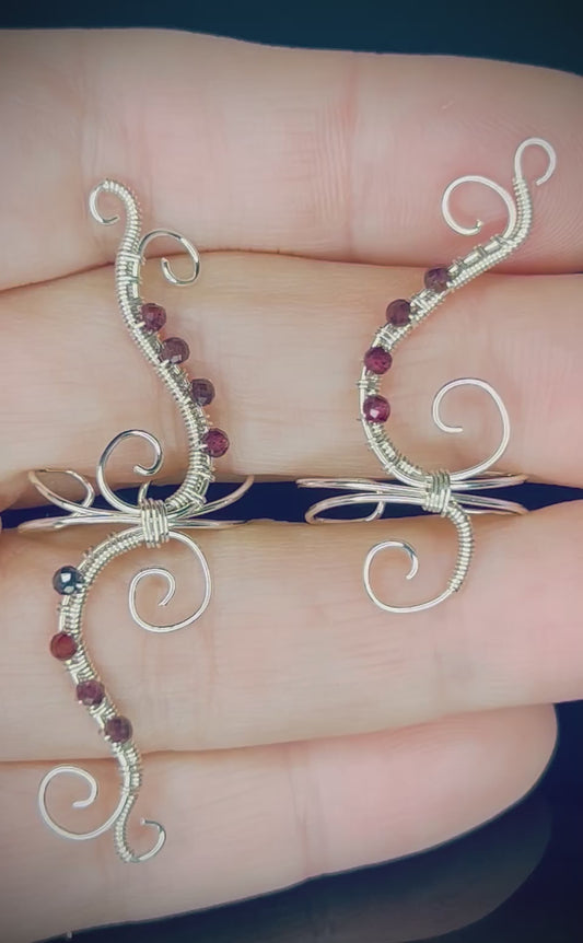 Swirly Ear Cuffs